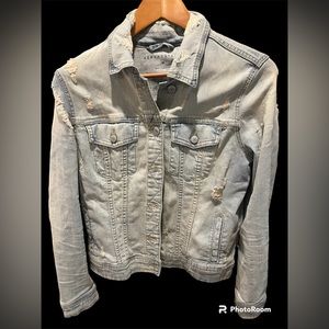 Light blue denim jacket